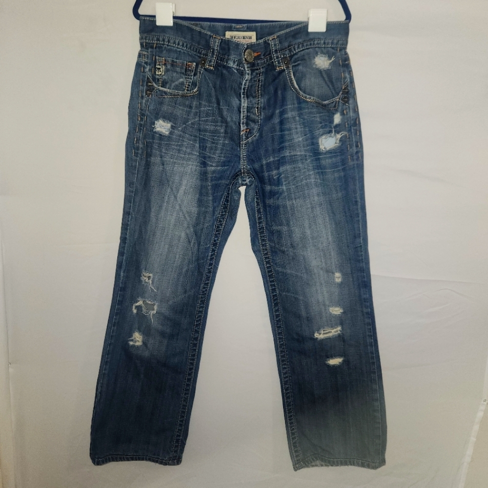 Mek Denim Jeans - Men's 34/29 Blue New Havana - Slim Boot